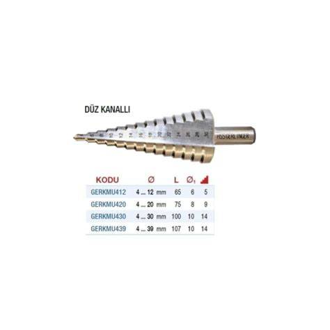 DMAX DMX4356 KADEMELİ MATKAP UCU 4-20 MM
