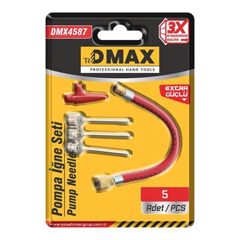 DMAX DMX4587 İĞNELİ POMPA SETİ 5 PCS