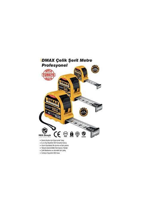 DMAX DMX4745 ŞERİT METRE 3X16 MT