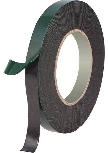 ÇİFT TARAFLI KÖPÜK BANT YEŞİL-SİYAH 20X10 MT