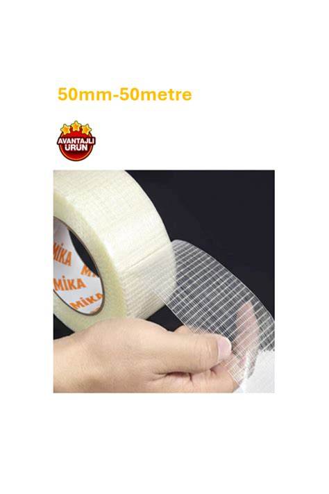 LİFLİ BANT TAKVİYELİ ENİNE BOYUNA 50x50 MT
