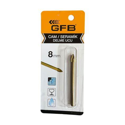 GFB CAM-SERAMİK DELME UNIVERSAL MAT.UCU 8 MM 4604