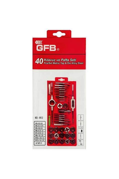 GFB KILAVUZ-PAFTA SETİ 40 PARÇALI 3960