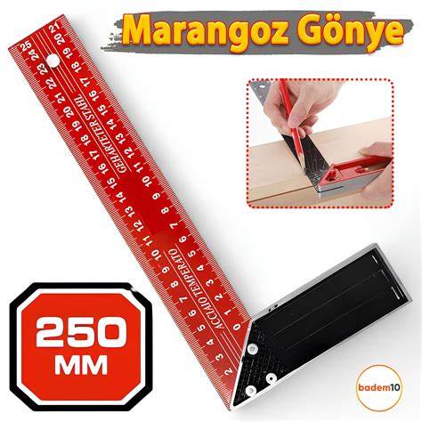 GFB MARANGOZ GÖNYE ALÜMİNYUM 25 CM 5550