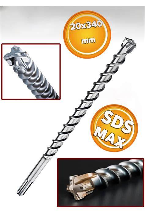 GFB SDS MAX MATKAP UCU 20x340 MM KOD:2105