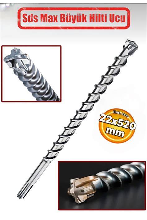 GFB SDS MAX MATKAP UCU 22x520 MM KOD:2108