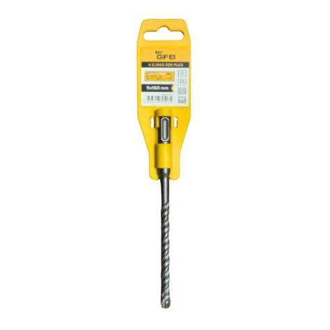 GFB 4 ELMASLI SDS PLUS MATKAP UCU 9x160 MM 2084
