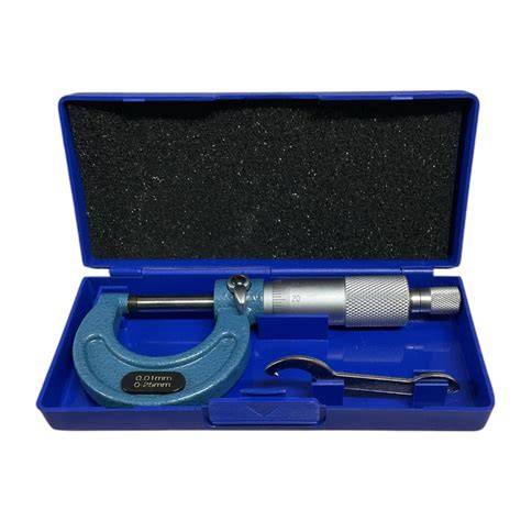 GFB DIŞ ÇAP MİKROMETRESİ 0-25X0.01 MM KOD:1150