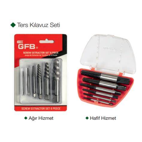 GFB TERS KILAVUZ TAKIMI 6 PARÇALI