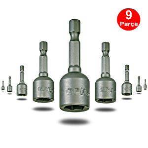 GFB XPRO 10 PARÇA ANAHTARLIKLI BİTS UÇ SETİ SİYAH