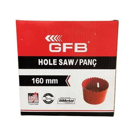 GFB Bİ-METAL PANÇ 160 MM KOD:4844