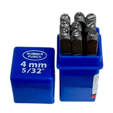 GFB ÇELİK RAKAM TAKIMI 4 MM KOD:6783