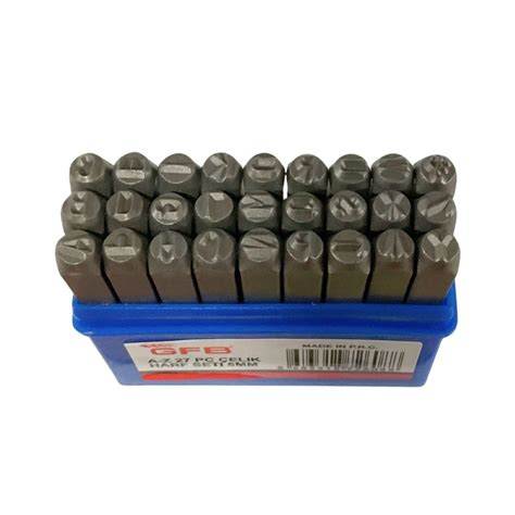 GFB ÇELİK HARF TAKIMI 3 MM KOD:6792