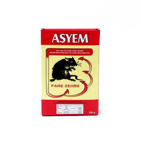 ASYEM BUĞDAY FARE ZEHİRİ 250 GR KOD:102