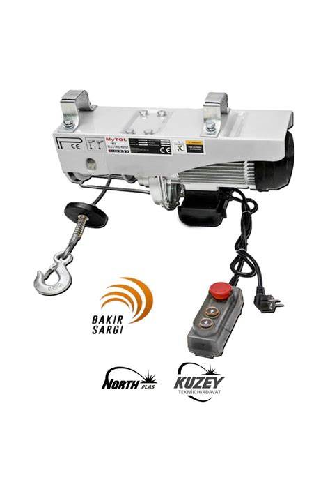 MYTOL ELEKTRİKLİ MİNİ VİNÇ 400-800 KG MV0800