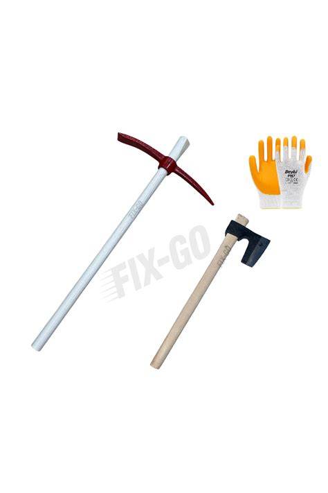 ÇELİK KAZMA 1600 GR KIRMIZI