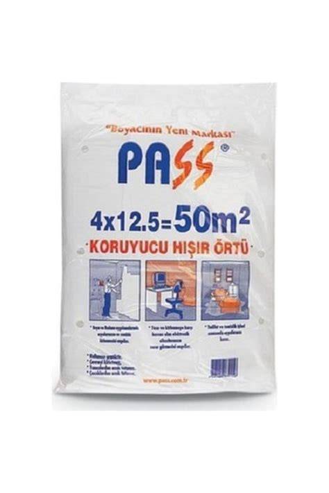 PASS HIŞIR ÖRTÜ 4x12.5=50 M²
