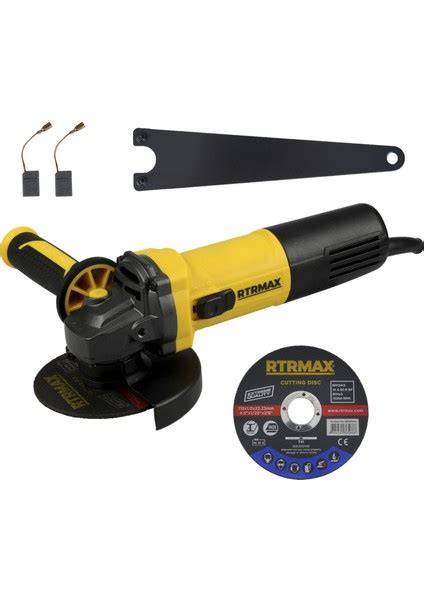 RTRMAX DVR.AYAR.AVUÇ TAŞ. 115/125 MM 950W RTM1095