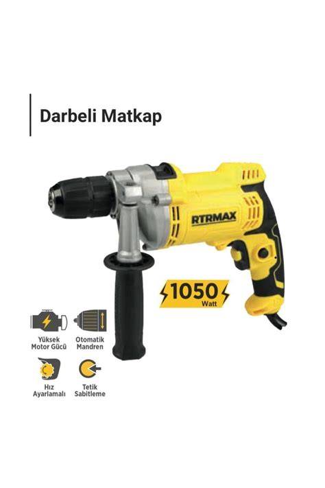 RTRMAX DARBELİ MATKAP 1050W RTM1590