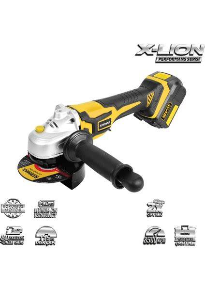 RTRMAX AVUÇ TAŞLAMA KÖMÜRSÜZ 115 MM 18V RTX2055