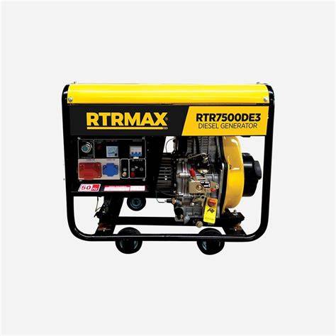 RTRMAX DİZEL JENERATÖR 6.5/6 KW TRİFAZE RTR7500DE3