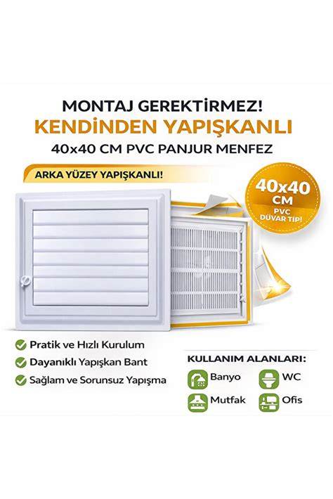 PANJURMATİX MENFEZ 40x40