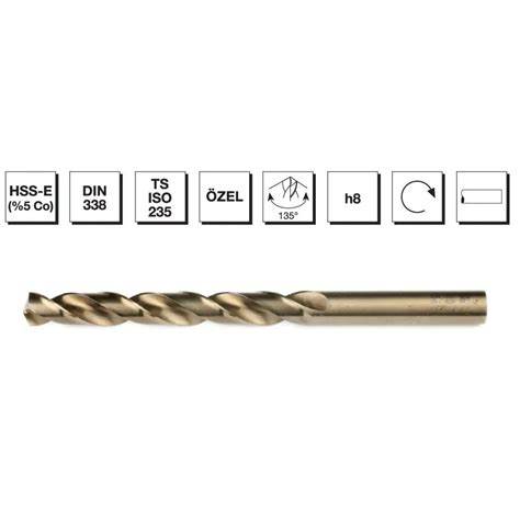 MTE MATKAP UCU ALTIN SR DIN338 6 MM 5000600