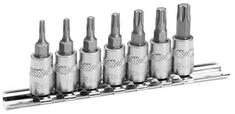 RETTA RTL1040 LOKMALI TORX BİTS SETİ 7 PARÇA 1/4