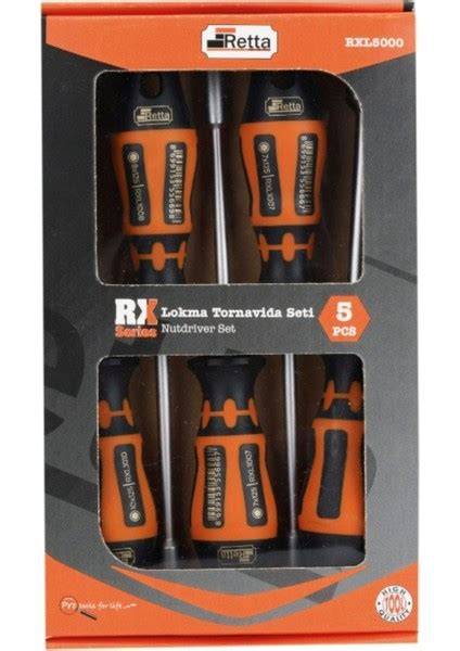 RETTA RXL5000 LOKMA TORNAVİDA SETİ 5 Lİ