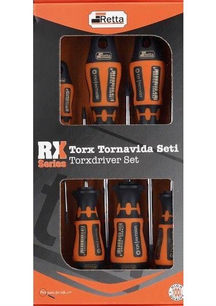 RETTA RXT6000 TORX TORNAVİDA SETİ 6 LI