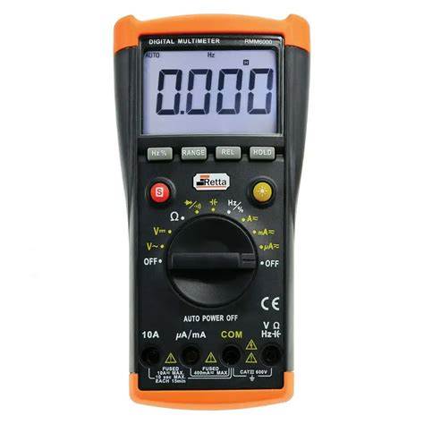 RETTA RMM6000 DİJİTAL MULTİMETRE LCD 1000W (A71)