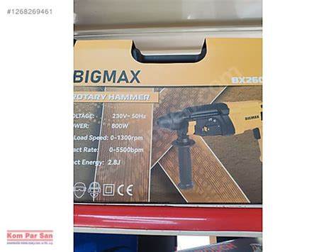 BIGMAX BX2601 ÇANTALI KIRICI DELİCİ 26 MM 28J 800W