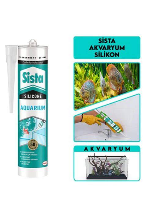 SİSTA AKVARYUM SİLİKONU 280 ML
