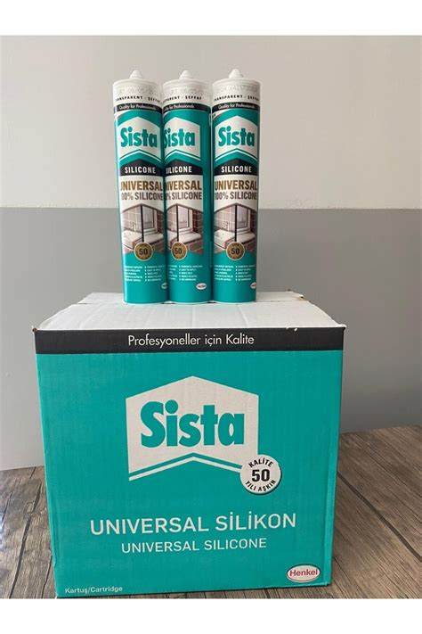 SİSTA SİLİKON 280 ML ŞEFFAF