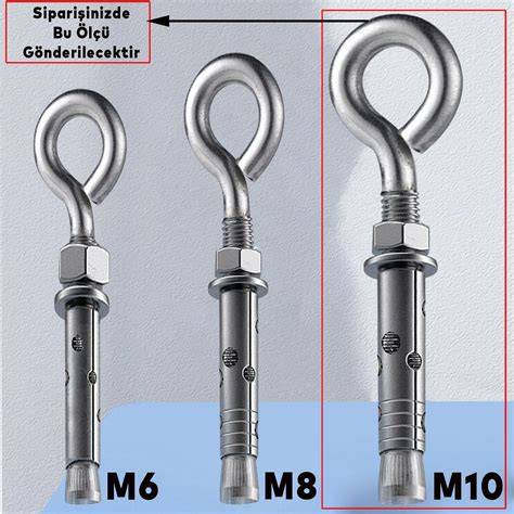 KANCALI ÇELİK DUBEL M10 (KAPALI)