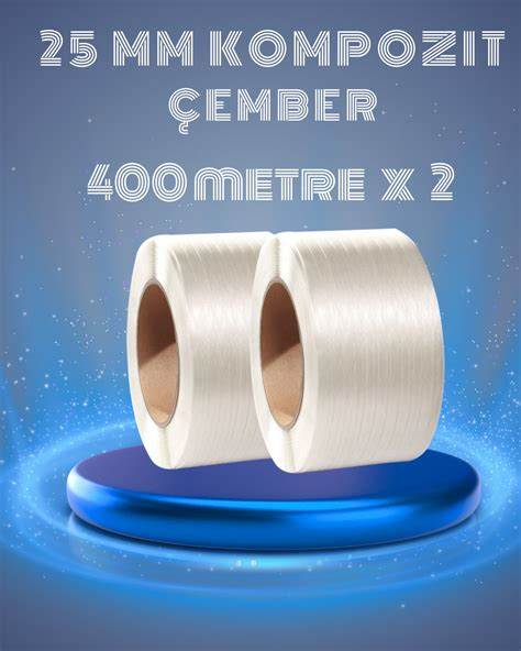 KOMPOZİT ÇEMBER BEYAZ 25 MM (400 MT)