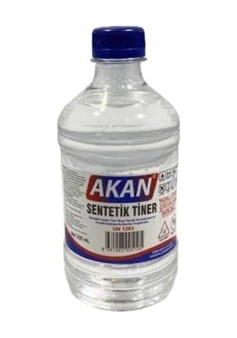AKAN SENTETİK TİNER 1/1 500 ML