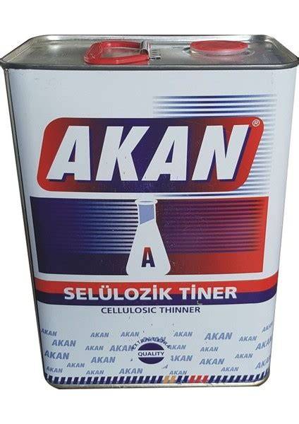 AKAN SELÜLOZİK TİNER EXTRA GALON 3/1 2250 ML