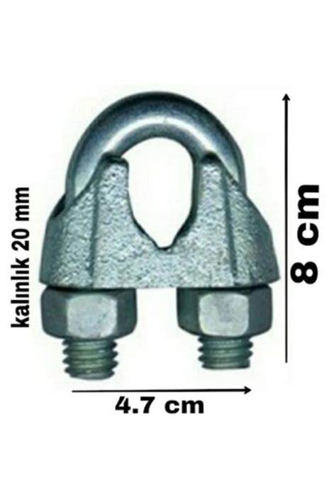 ÇELİK HALAT KLEMENSİ 20 MM