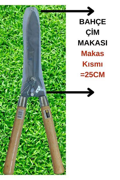 RONEY ÇİMEN MAKASI AĞAÇ SAPLI  ROG 923914 19"