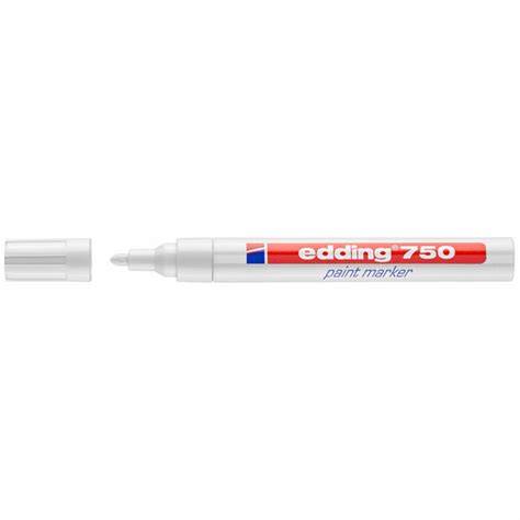 EDDİNG 750 TAM ÖRTÜCÜ BOYA KALEMİ BEYAZ