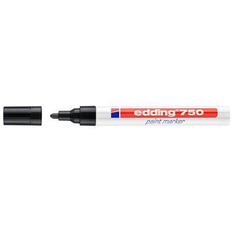 EDDİNG 750 TAM ÖRTÜCÜ BOYA KALEMİ SİYAH