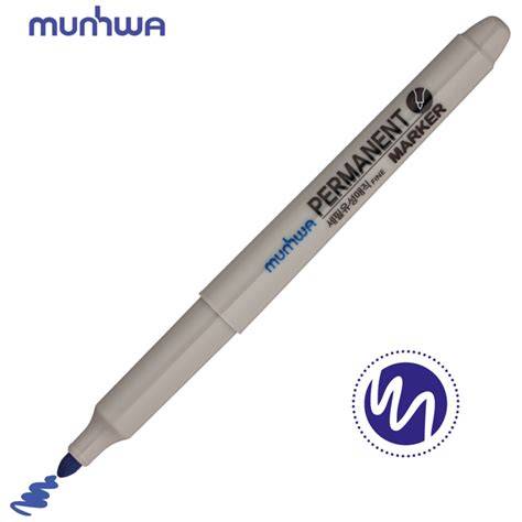 MUNHWA PERMANENT MARKER ASETAT KALEMİ FINE M MAVİ