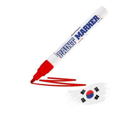 MUNHWA PAINT MARKER İNCE TAM ÖRTÜCÜ KALEM KIRMIZI