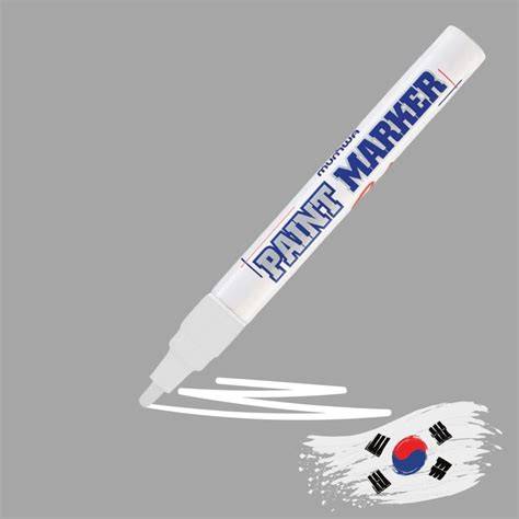 MUNHWA PAINT MARKER İNCE TAM ÖRTÜCÜ KALEM BEYAZ