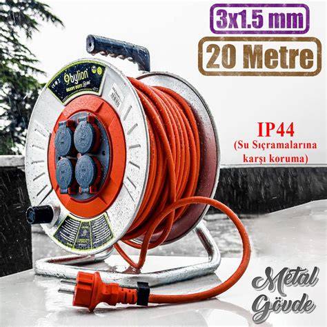 BYLİON UZATMA KABLO 3X1.5 MM 20 M BEC-20315-F