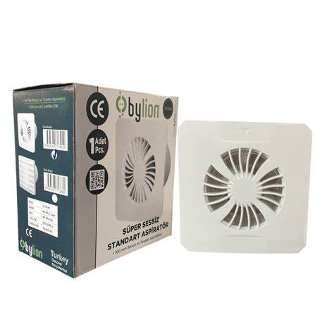BYLİON BANYO TUVALET ASPİRATÖR 100 MM ASP100