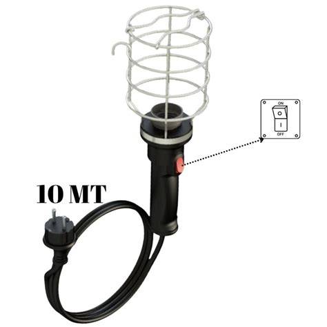 BYLİON BALADOZ EL LAMBASI KABLOLU 10 MT MPL10M
