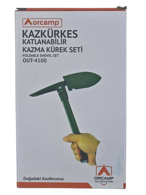 ORCAMP KATLANABİLİR KAZMA-KÜREK SETİ OUT-4100