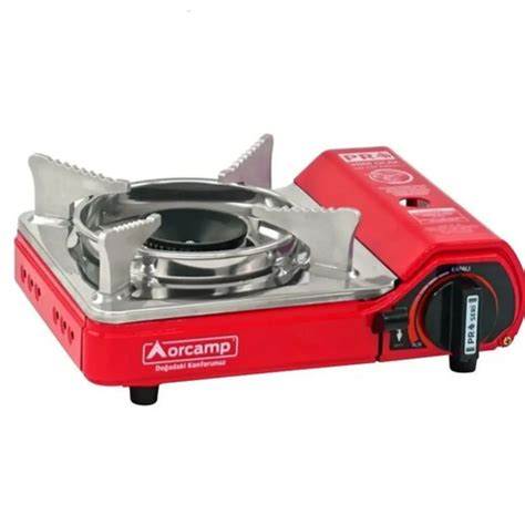 ORCAMP CK-506 TEKLİ PORTATİF OCAK KIRMIZI
